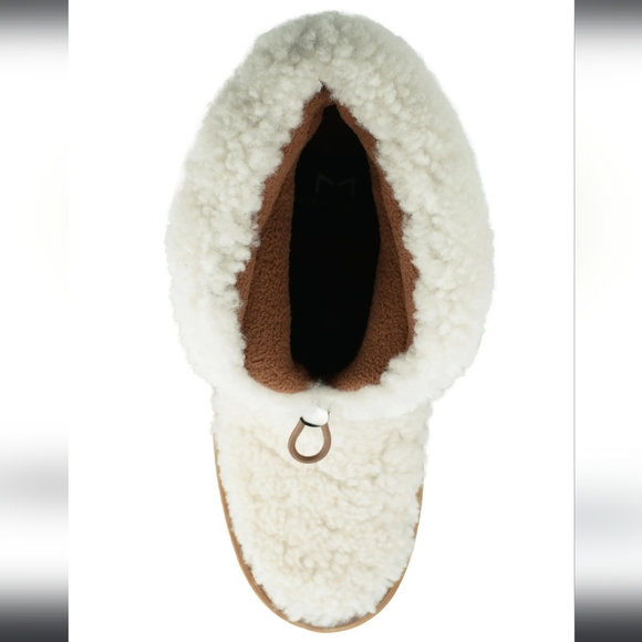 Marc Fisher Kamryn Genuine Exposed Shearling Shearling Boot MARC FISHER LTD - Picture 5 of 6